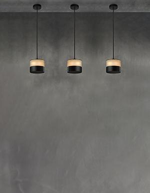 HEATSAIL GLOW 3 moduler-  Takhengt varmelampe med lys for terrasse