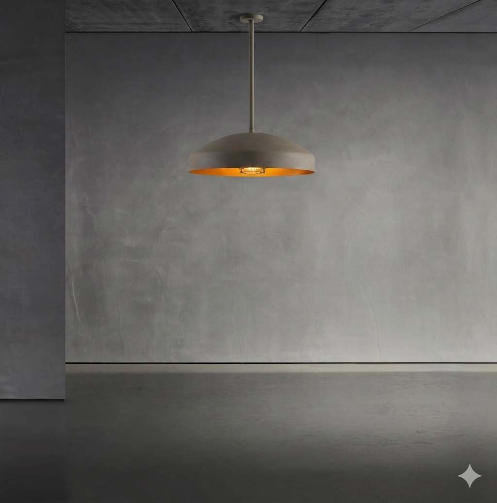 HEATSAIL DISC PT MUD takhengt terrassevarmer med integrert lys – Piet Boon design