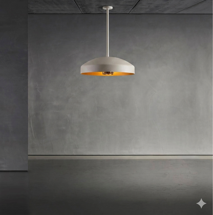 HEATSAIL DISC PT Silk Dust takhengt varmelampe med integrert lys – Piet Boon design