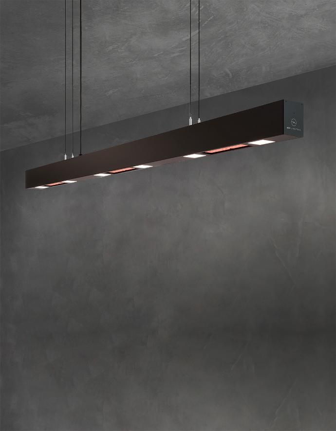HEATSAIL BEEM 230 premium varmelampe med integrert LED-lys