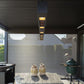 Lineær terrassevarmer for pergola og moderne uterom